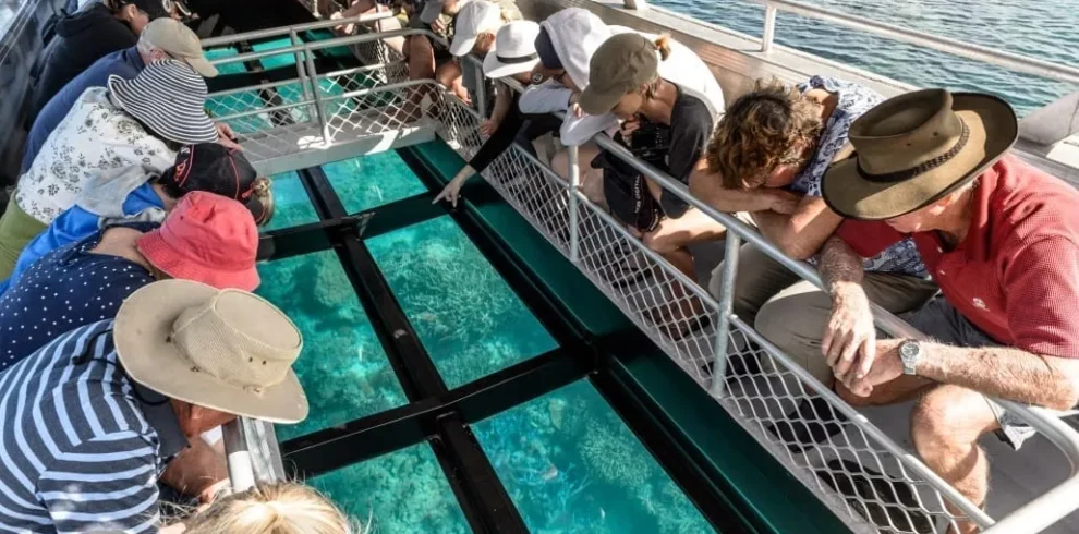 glass bottom boat ride